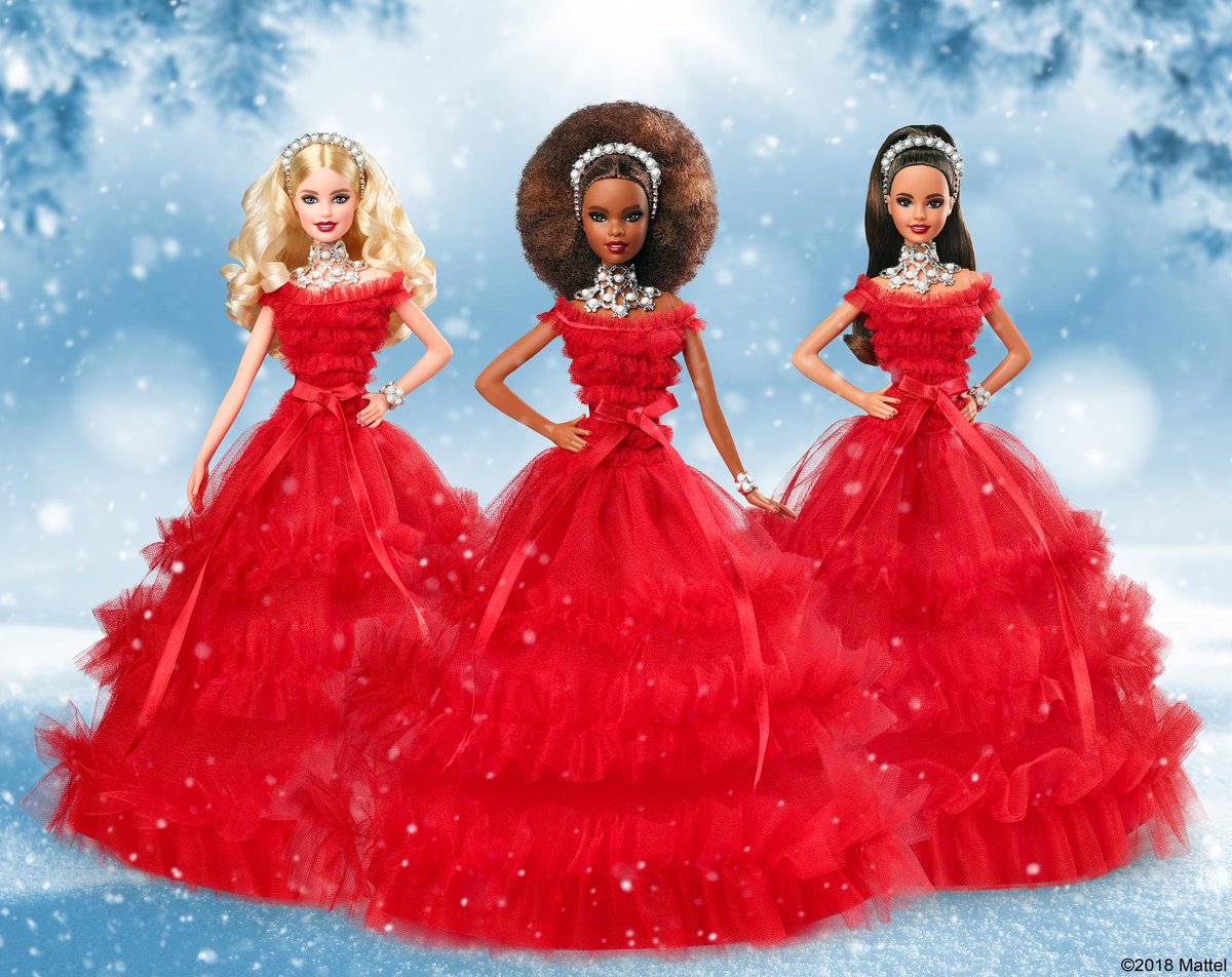 barbie doll holiday 2018