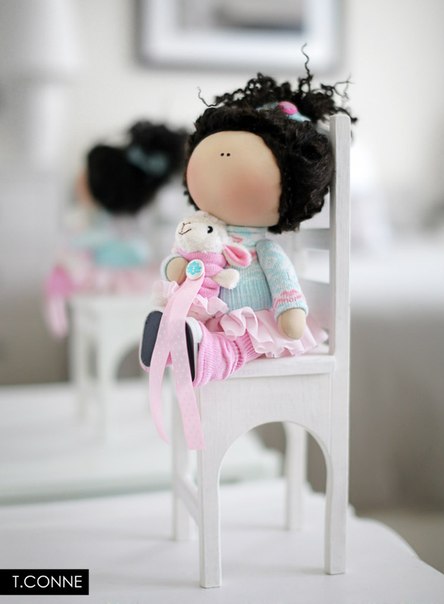 Выкройка куклы Коннэ: мастер-класс по пошиву Снежки и одежды на текстильную куклу